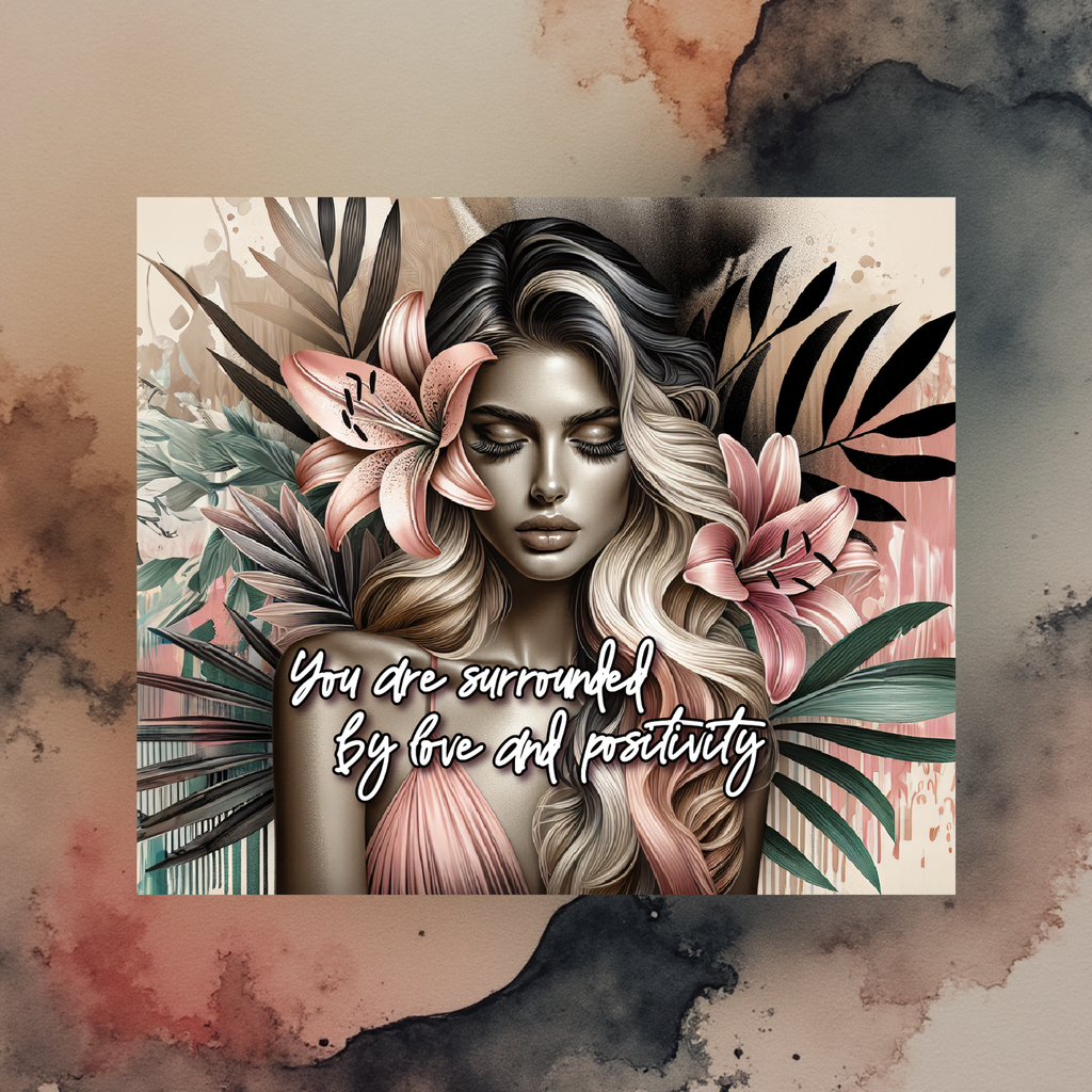 Tropical Girl #10 mouse pad