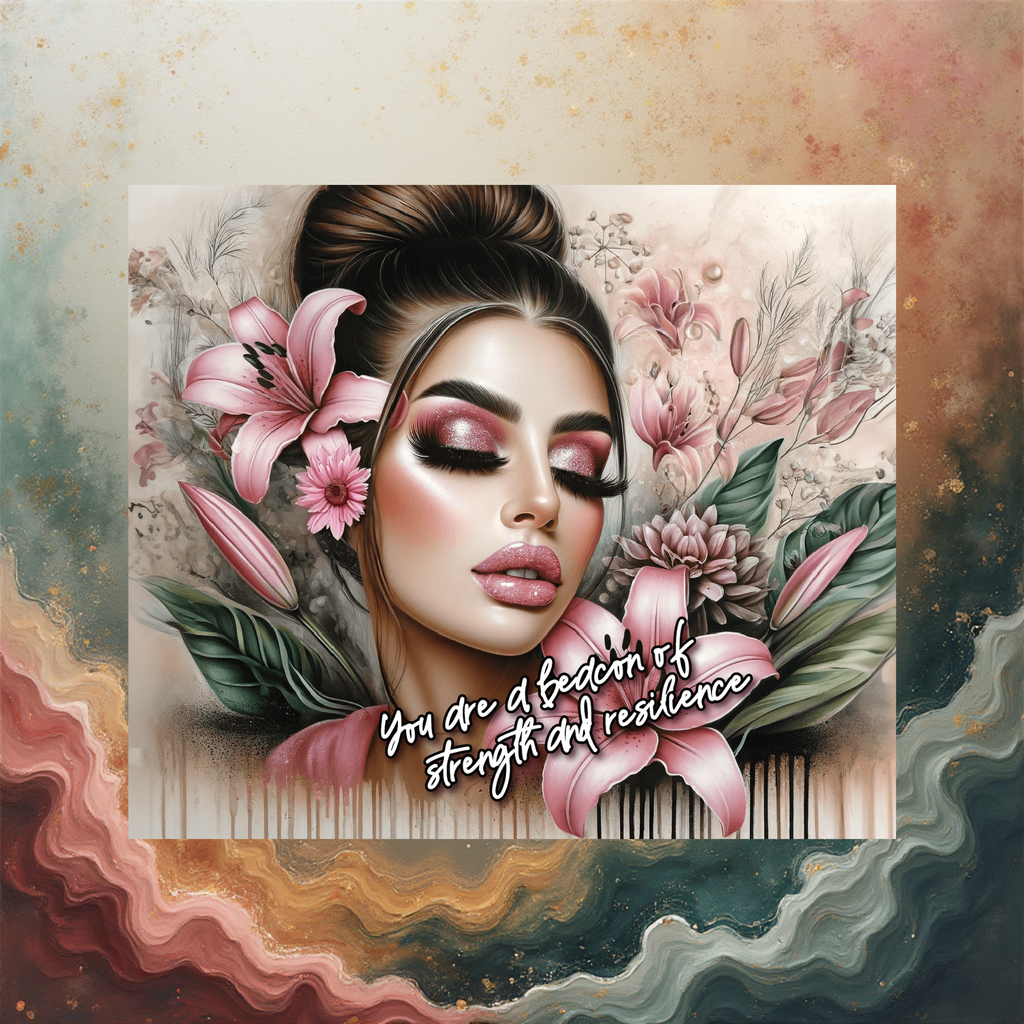 Tropical Girl #11 mouse pad