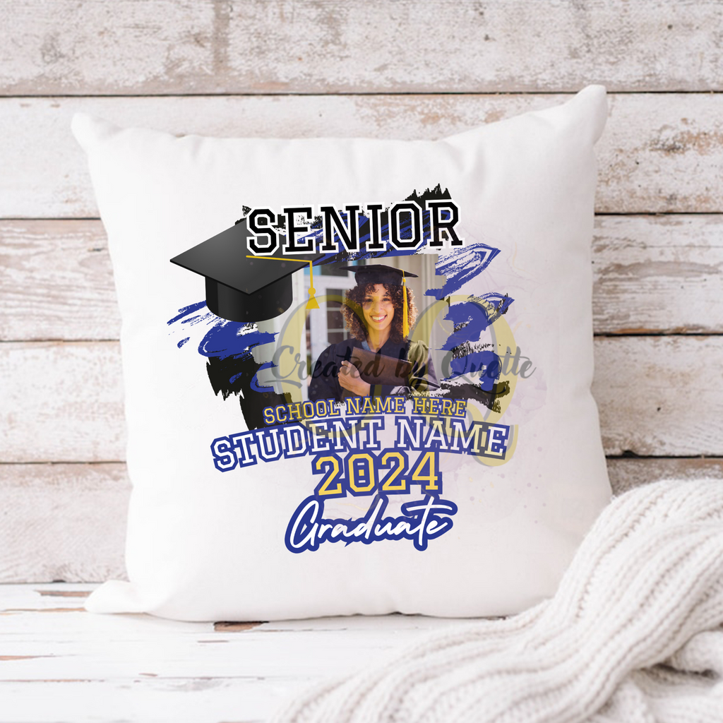 Custom graduation pillow 2