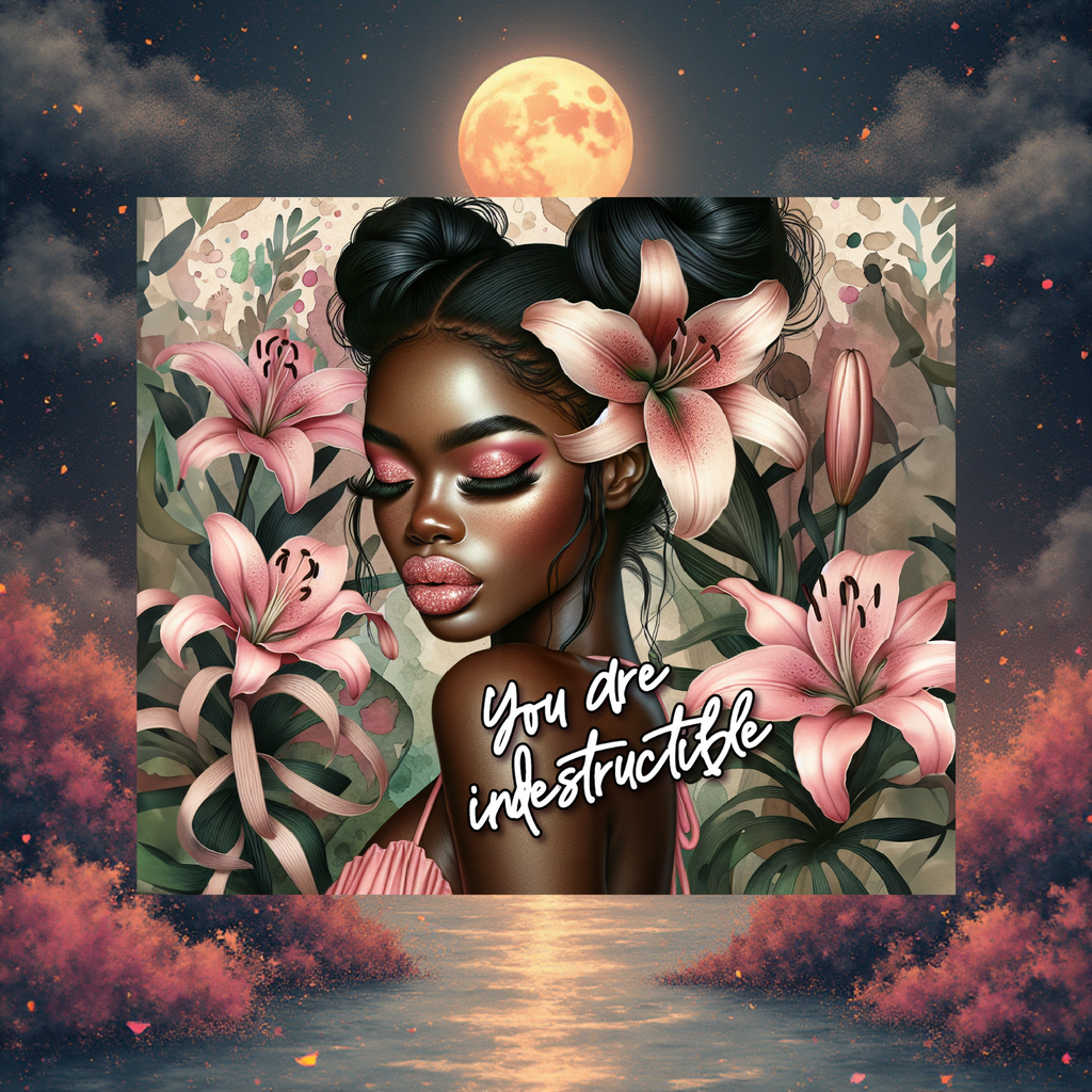 Tropical Girl #3 mouse pad