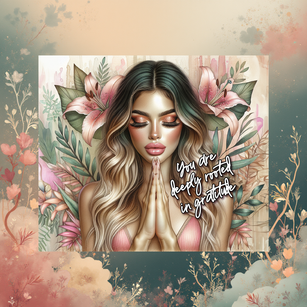 Tropical Girl #5 mouse pad