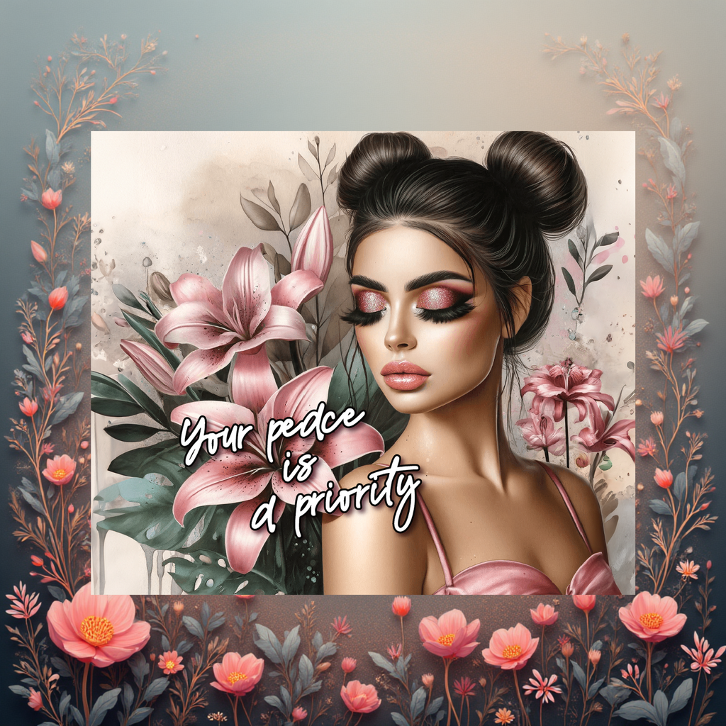 Tropical Girl #7 mouse pad